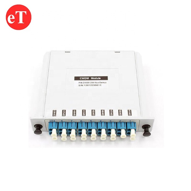 16CH 16Channels 1260~1620nm LC/UPC LGX Box Type Cassette WDM Filter Device Fiber Multiplexer OADM Mux Demux Module CWDM