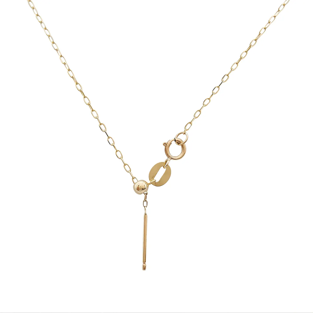 Hip Hop Fine Jewelry AU375 9K Solid Gold Necklace Cross Chain Good Quality Wholesale In Stock Chain