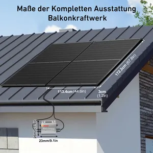 Großhandel leichte Solarpanels Outdoor tragbare Solarpanels in mehreren Größen können für Camping angepasst werden