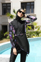 XXXXL personnalisé grande taille 3 pièces Burkini Hijab maillot de bain maillots de bain islamique arabe musulman femmes dames maillots de bain modestes