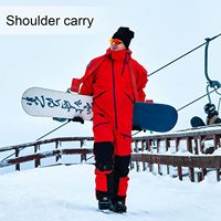 Sangle d'épaule réglable en EVA avec velcro pour le transport de skis, la plus vendue, de haute qualité, pour adultes, hiver, personnalisée, non-adaptée au transport de skis