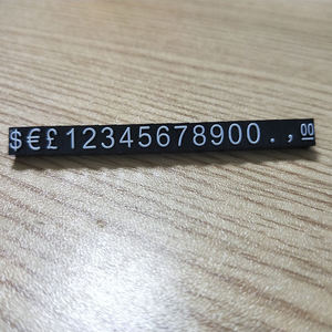 Venta al por mayor de plástico negro US dólar libra <span class=keywords><strong>Euro</strong></span> <span class=keywords><strong>precio</strong></span> signo etiqueta cubo para joyería reloj gafas de sol tienda de cosméticos - Product Image 6