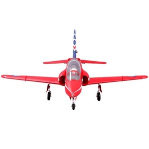 Alto detalle FMS Bae <span class=keywords><strong>Hawk</strong></span> Red Arrow 80mm EDF RC <span class=keywords><strong>Jet</strong></span> PNP con ventilador de 12 aspas Predator 100A ESC Metal Servos - Product Image 1