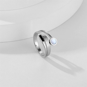 Anillo de Acero Inoxidable con Diseño de Concha, Anillos de Dedo Dorados para Mujer, Más Vendidos - Product Image 6