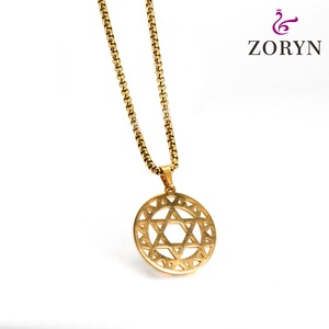 สร้อยคอจี้รูปใบเมเปิ้ลชุบทอง สไตล์ฮิปฮอป แร็พ ธรรมชาติ วินเทจ กอธิค ทำจากสแตนเลส เหมาะสำหรับผู้ชายและผู้หญิง - Product Image 5