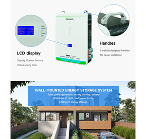 بطاريات أيونات الصوديوم عالية الجودة 48 فولت بطارية Lifepo4 بطارية Solaire - Product Image 4