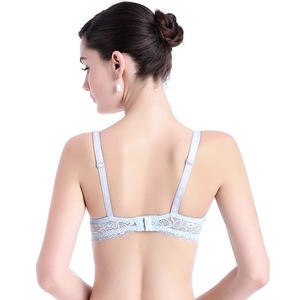 Reggiseni in pizzo Sexy taglie forti per donna <span class=keywords><strong>reggiseno</strong></span> Push up traforato Bralette ricamo Lingerie <span class=keywords><strong>reggiseno</strong></span> <span class=keywords><strong>senza</strong></span> imbottitura biancheria intima - Product Image 3