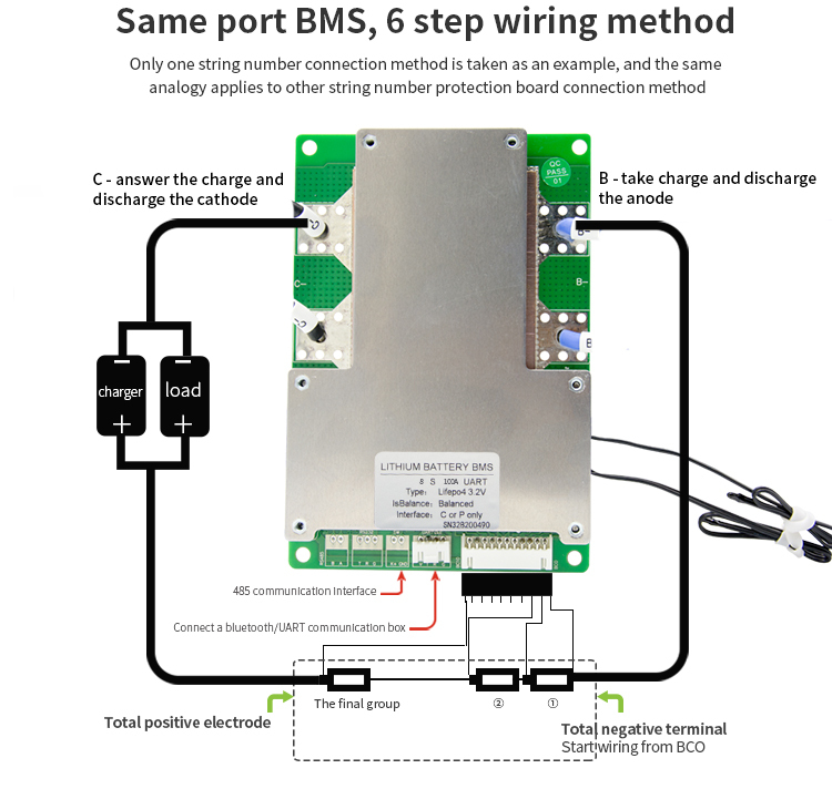 Smart JBD BMS battery management system BT Lifepo4 4S 8S 16S BMS for lithium ion batteries pack · image 4