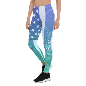 Leggings CoastFlex Americana Patriot da donna - Product Image 1