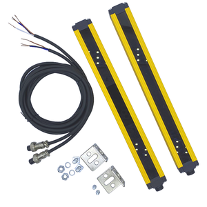 Barriera a Infrarossi per Protezione Macchinari Altezza 380mm 20 Fasci con Passo 20mm Sensori di Sicurezza a Tenda - Product Image 1