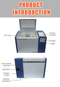 Weshine ASTM D877 IEC156 CE/EMC pour huile diélectrique de haute précision 2% 1,5 kVA, capacité de surtension BDV pour kits 80 kV/100 kV - Product Image 5