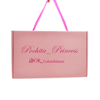 Boîtes d'emballage personnalisées avec logo de marque, boîtes en carton ondulé, boîtes d'expédition roses pour vêtements, pour petites entreprises