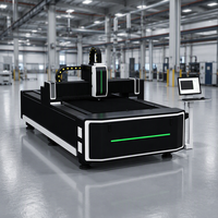 Machine de découpe laser à fibre industrielle de type ouvert pour tôles en acier inoxydable, pour une découpe de haute qualité et constante