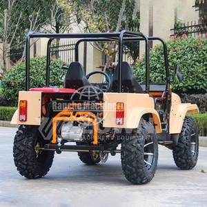 Mini Jeep Buggy Classique Essence-Électrique 350cc Véhicule Tout-Terrain Quatre Roues Certifié CE 150-250HP 2/4/6 Places Batterie Plomb-acide - Product Image 5