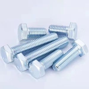Pernos de Alta Resistencia Negros ZINC <span class=keywords><strong>HDG</strong></span> 8.8 M6 M8 M10 M12 M14 M16 M20 Acero al Carbono Rosca Completa Grado 4.8 8.8 Perno de Cabeza Hexagonal Din933 - Product Image 4