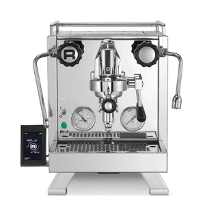 Cafetera Eléctrica de Doble Caldera para <span class=keywords><strong>Espresso</strong></span> <span class=keywords><strong>Rocket</strong></span> <span class=keywords><strong>Espresso</strong></span> R58 de Acero Inoxidable con Soporte en Francés/Español, 12 Bares de Presión, 1.5L - Product Image 1
