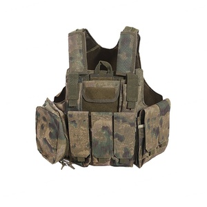Équipement tactique Molle de couleur personnalisable, gilet d'entraînement résistant à l'eau et anti-coupure, équipement de protection de niveau B pour le paintball en plein air - Product Image 1