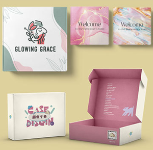 Boîtes roses pour emballage et expédition, boîte d'emballage personnalisée pour chocolats, boîte d'emballage de luxe pour bougies sculpturales - Product Image 1