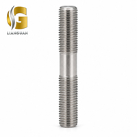 Guanlian Wholesale Customized Stainless Steel Double End Stud Bolt Zinc Plated Carbon Steel Threaded Rod Fastener