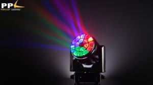 Custo-eficácia 19pcs 15W B-EYE LED Moving Head Zoom <span class=keywords><strong>Light</strong></span> com Halo Projetor para Concert Event DMX512 Efeitos - Product Image 3