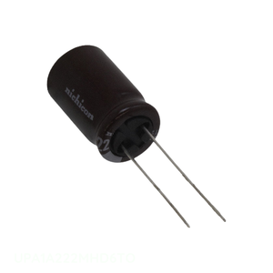 Condensador de Canal de Fabricante, Tipo Through Hole, Aluminio, 2200uF, 20%, 10V, Radial, 2200 uF, UPA1A222MHD6TO - Product Image 1