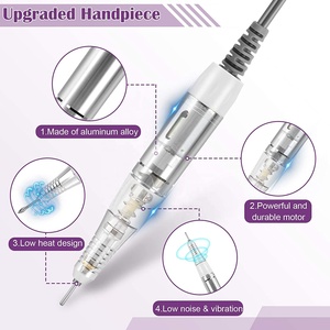 Taladro Eléctrico para Manicura, Juego de 5 Brocas para Remover Cutículas de Gel, 30000 RPM - Product Image 2