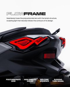 Feu arrière de freinage LED JPA pour YAMAHA XMAX 2023-2026 <span class=keywords><strong>avec</strong></span> <span class=keywords><strong>clignotants</strong></span> – Système d'éclairage LED pour moto – Vente en gros - Product Image 3