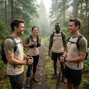 T-shirt raglan unisexe personnalisable en spandex/polyester, imprimé par sublimation, écologique, coupe classique, col rond, manches raglan - Product Image 1