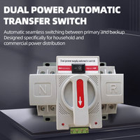 Commutateur de transfert de puissance double ATS, classe CB 2P 32-63A AC220V CYDUN ATS-2P pour alimentation de secours domestique et commerciale
