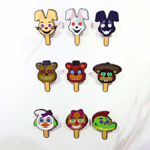 Marqueur de balle de golf en métal personnalisé avec logo, prix d'usine, vente en gros, épinglette en émail doux personnalisée avec des capuchons en caoutchouc - Product Image 6