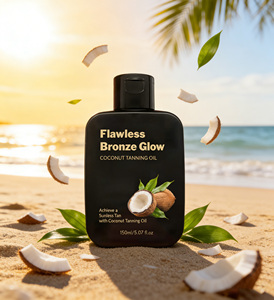Baume Accélérateur de Bronzage Instantané Effet Hâle Intense au Monoï pour Peaux Foncées – Crème Auto-Bronzante Marque Privée Enjoy Skin - Product Image 3