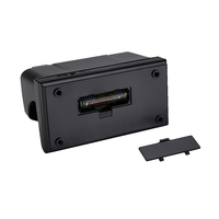Détecteur de billets LED en plastique de haute qualité avec loupe MG WM, batterie lithium-ion, écran LCD, détection 600 billets/minute, double fonction