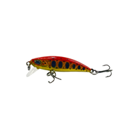 Leurre Minnow ABS imprimé 5cm 7g, leurre dur de pêche en mer, simulation crayon avec hameçon triple