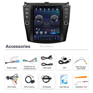 Hikity for <span class=keywords><strong>Honda</strong></span> <span class=keywords><strong>Accord</strong></span> 2004-2007 9.7インチ8コアAndroidカーラジオステレオ4G/WiFi/BTワイヤレスカープレイ/Android Auto Autoradio - Product Image 6