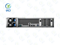 Untuk Synology FS6400 24-Bay Diskless NAS Rack Server asli baru 2U dengan SSD & SAS Antarmuka USB di wajah yang digunakan