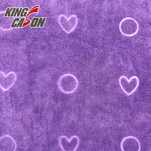 Kingcason Nhà Máy Trực Tiếp 100% Polyester Điện Dập Nổi Vải Đào Chống-Thuốc Ổn Định Cho Nhà Hàng Dệt May - Product Image 6