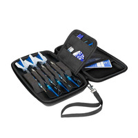 Vente en gros de fléchettes EVA personnalisées 3/6/9 jeu de fléchettes boîte d'emballage sacs étui de protection en acier avec pointe