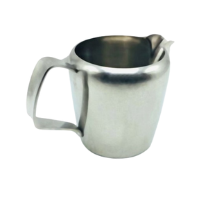 Approvisionnement d'usine Mini café lait crème pichets Style moderne en acier inoxydable poignée de concepteur café cloche crémier - Product Image 4