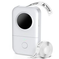Imprimante d'étiquettes portable Phomemo D30 avec plusieurs rubans d'étiquettes, facile à utiliser pour le bureau et la maison