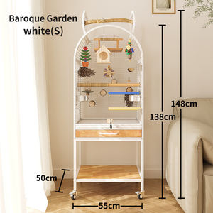 <span class=keywords><strong>Cage</strong></span> à oiseaux en bois de haute qualité de qualité supérieure Cages à oiseaux chinoises décoratives <span class=keywords><strong>Cage</strong></span> à oiseaux faisant la Machine - Product Image 5