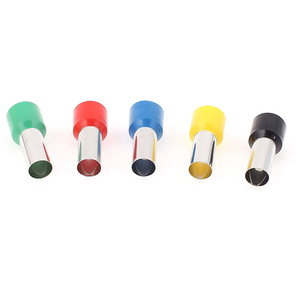 Moge 60Pcs Cách Điện Dây Uốn Nối Dây End Thiết Bị Đầu Cuối Cách Điện Ferrule Các Loại Bộ Dụng Cụ 4AWG - Product Image 1