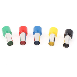 Moge 60pcs insulated Wire Crimp Connector Cord End Terminal Insulated Ferrule assorted kits 4AWG