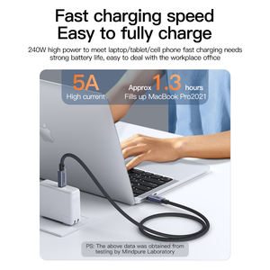 كابل USB4 40Gbps من Mindpure bio كابل USB4 من نوع C من الجيل الرابع والجيل الثالث كابل 8K 100W PD متوافق مع USB3.1/<span class=keywords><strong>3.2</strong></span> Thunderbolt <span class=keywords><strong>3</strong></span> - Product Image 6