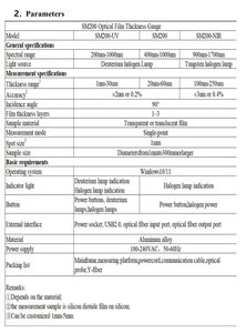 OPTOSKY SM200 - Optik Film Kalınlığı Ölçüm Cihazı - Product Image 6