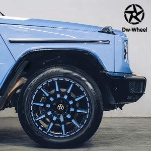 Nouvelles jantes tout-terrain forgées haute performance DW 15/17/18 pouces 5*112/120/114.3 pour GT500 E92 Corvette - Finition noire 5 ans - Product Image 3