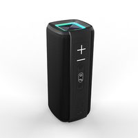 KENUO Altavoz Portátil RGB Impermeable, Caja de Música Inalámbrica con Subwoofer