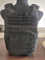 Gilet tactique camouflage sur mesure à dégagement rapide, porte-plaques rigide imperméable avec empiècements en maille pour l'entraînement sur le terrain