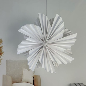 Có thể điều chỉnh chiều cao gấp giấy đèn lồng đèn trần Bắc Âu phong cách trong nhà khách sạn trung tâm mua sắm trang trí - Product Image 5