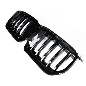Rejilla Delantera de Una Sola Línea en Negro Brillante para BMW X1 U11, Reemplazo para 2023 2024 2025, Material ABS, Compatible con el Parachoques Delantero - Product Image 4