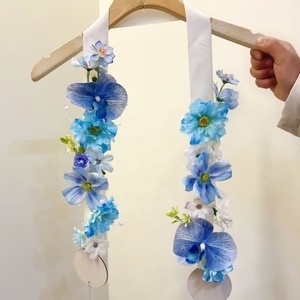 New Trend Hawaiian Lei Necklace Tropical Artificial Flower <strong>Sash</strong> Class of 2026 Grad Flower <strong>Graduation</strong> Leis Luau Party Grad Decor - Product Image 4